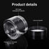 6 Pack 6 oz Plastic Jars Refillable Containers with Lids Wide-mouth Leakproof Reusable Round Empty Jars for Travel Cosmetic Dry Food Spice Cookie ...